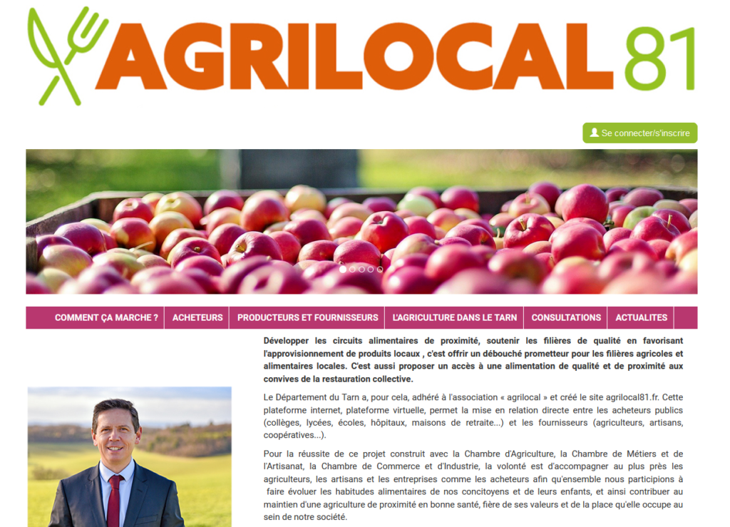 Agrilocal81 et le Conseil Départemental du Tarn sont nos partenaires pour le Concours de Cuisine Collectivités