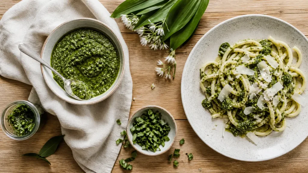 Ail des ours en cuisine, du pesto à la cuisson douce, avec les bons accords de printemps