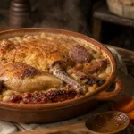 Cassoulet de castelnaudary recette : cassole fumante, lingots entiers