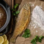 Cuisson truite poele : truite dorée et croustillante en poêle