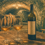 Domaine vigne vin bio en Ardèche organic wine : dégustation en cave à Lagorce