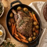 Menu paques 2026 : agneau, asperges et gâteau chocolat