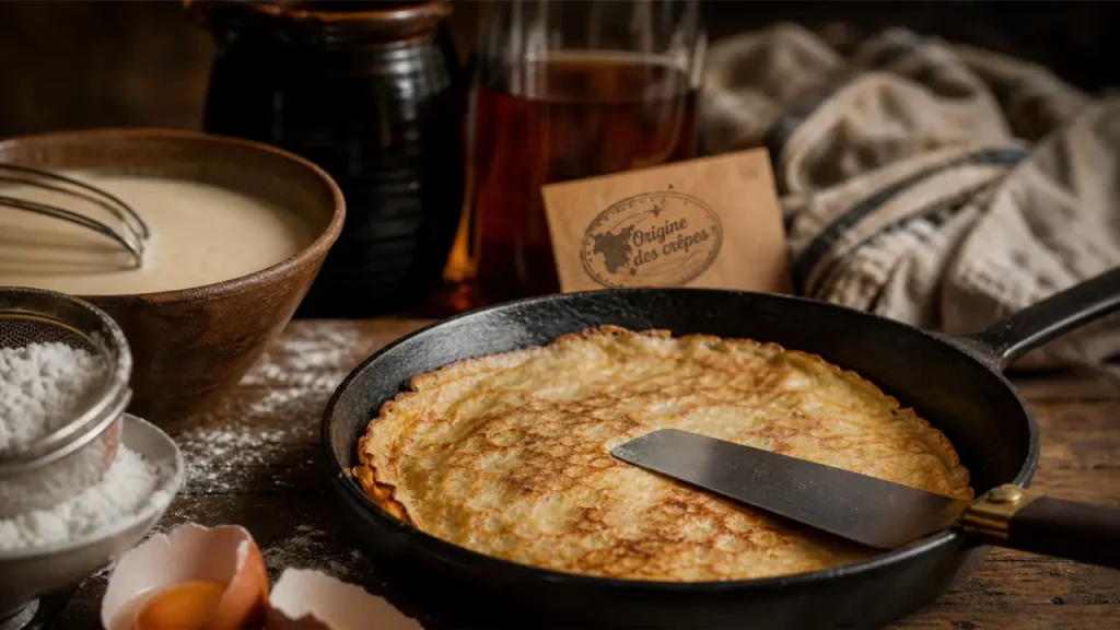 Origine des crêpes : des galettes antiques à la tradition bretonne