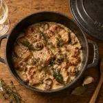 Quelle viande cuisiner avec du vin blanc : sauté de veau à la sauce vin blanc