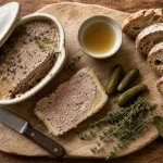 Recette de pate campagne maison : terrine moelleuse en céramique
