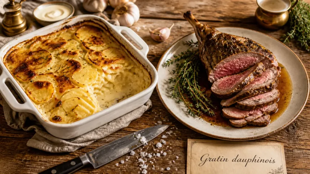 Gigot d’agneau : gratin dauphinois, légumes de saison ou idées plus originales ?