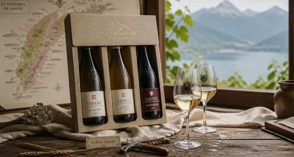 Coffret vin de Savoie : 3 cépages emblématiques pour une dégustation réussie