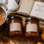 Confiture des abricots maison : bocaux et abricots pour texture parfaite