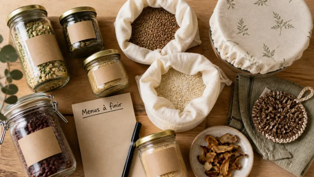 Cuisine zéro déchet : bocaux, restes et compost pour alléger la poubelle