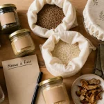 Cuisine zéro déchet : bocaux et restes, compost et épluchures au four