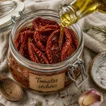 tomate séchée recette italienne en bocal sous huile