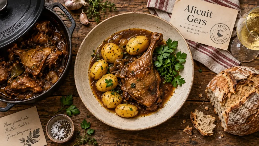 La gastronomie du Gers se découvre autour du canard, des marchés et des vins gascons