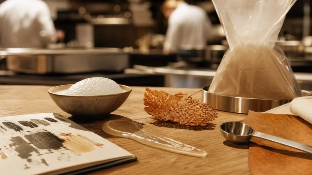 Innovation culinaire : textures modifiées, recherche appliquée et durabilité au service du goût