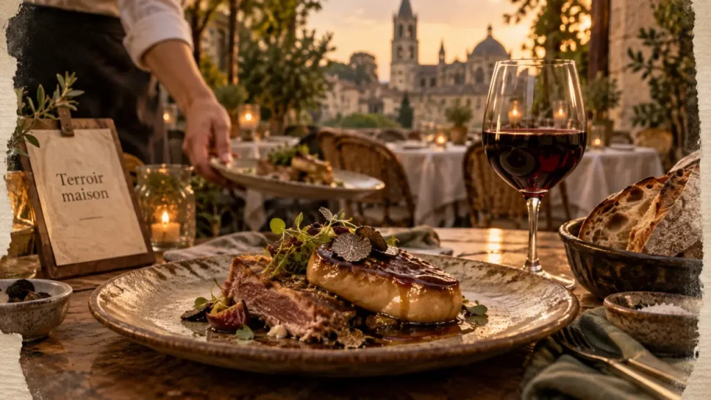 La Taula à Périgueux : cuisine du terroir maison, terrasse et service à prévoir