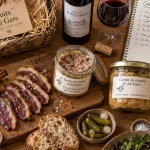 Produits du Gers en ligne : panier de fête, canard confit et vin