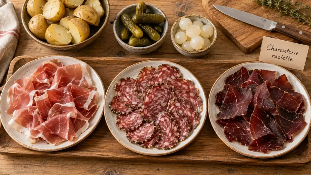 Charcuterie pour raclette : 4 profils de goût pour composer un plateau équilibré