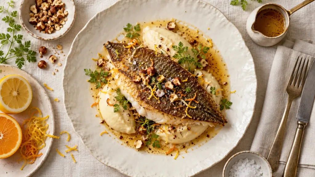 Réussir une recette gastronomique de poisson : le turbot rôti pour un repas de fête